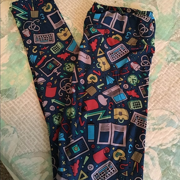 Lularoe Os Teacher Leggings 